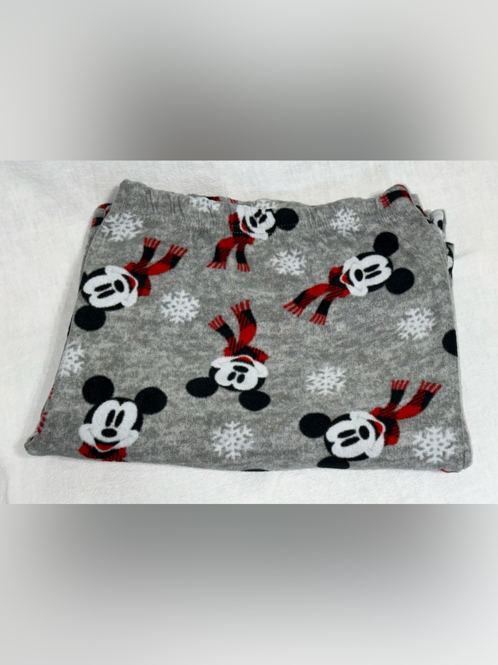 Disney Men’s Big & Tall 3X Mickey Mouse Lightweight Fleece Pajama Lounge Pants